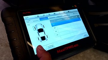 Diagnóstico en TPMS con equipo AUTEL TS608