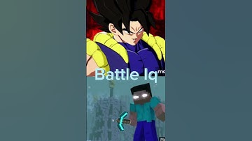 God Fusion Goku Vs Herobrine