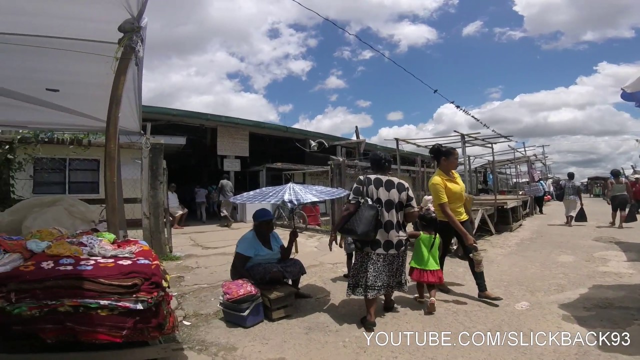 Skeldon Market Guyana (August 2016) (POV) (HD) YouTube