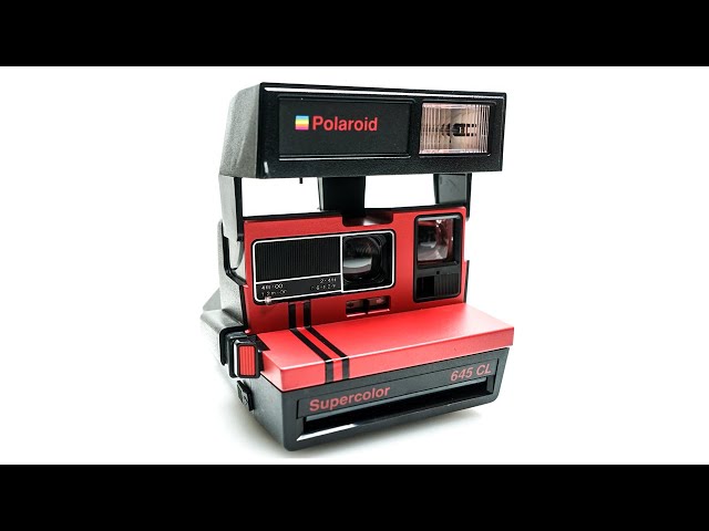 Makkelijker maken zelfmoord item Polaroid Supercolor 645 CL - YouTube