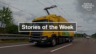 Earthquake Insights From Japan & This Highway Can Charge E-Trucks | WEF | Top Stories of the Week