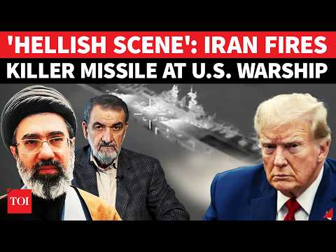 'Hell For Trump': Iran Fires First Anti-Ship Missile At US Warship; 'Can Easily Sink 300 Americans'