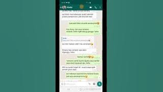 CHAT WHATSAPP WIK WIK TERBARU - ISTRI TEMAN TERNYATA????