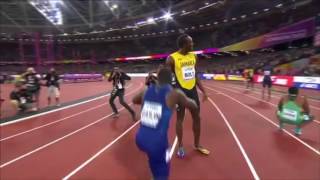 Gatlin Bows To Usain Bolt