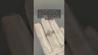 💎 Moissanite is not just a “diamond alternative”—it’s a luxury gemstone in its own right