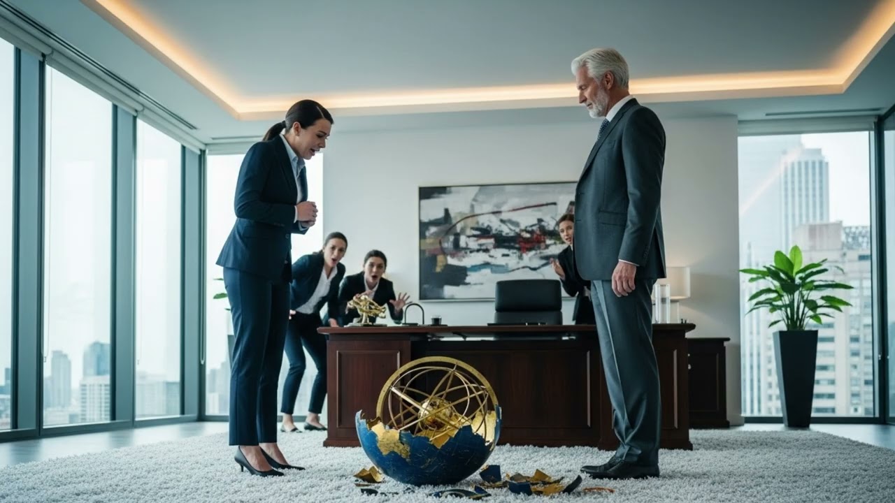 La Limpiadora Rompió Por Accidente El Objeto Favorito Del CEO - Su Reacción Dejó A La Empresa Muda