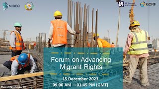 Forum on Advancing Migrant Rights