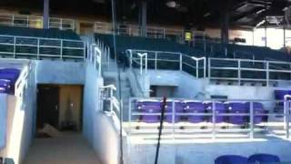 360 degree view of LSU Baseball Field Alex Box  Stadium, from the field