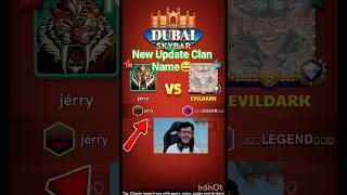 Clan Name Show😲😅 New Update carrom pool