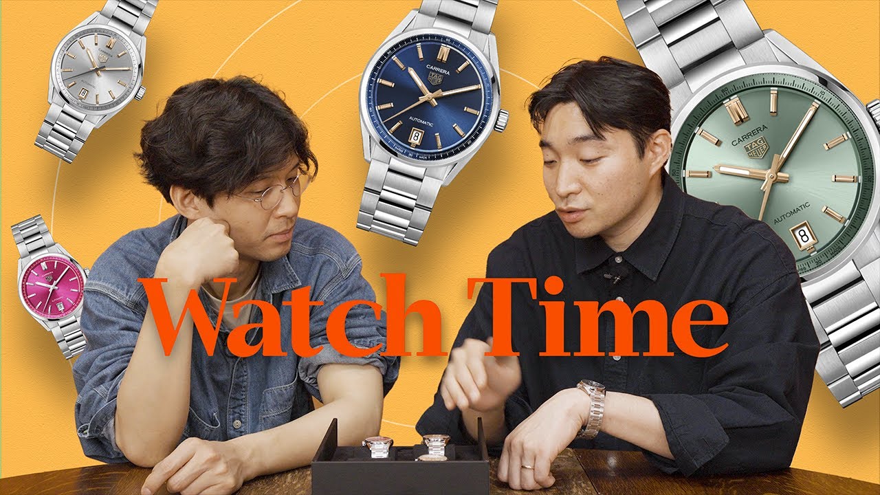 ⌚ 작고 강해졌다! 태그호이어 까레라 데이트 36mm | 와치타임