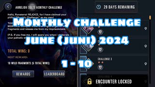 Monthly Challenge June (1-10) 2024 | Legends Of Runeterra