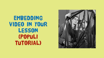 Tutorial: Embed YouTube Videos in Populi