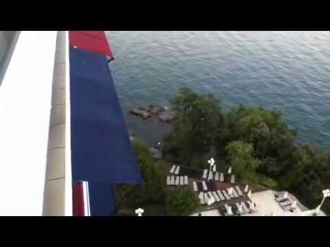 Our View From The Ambassador Hotel In Opatija (Croatia)