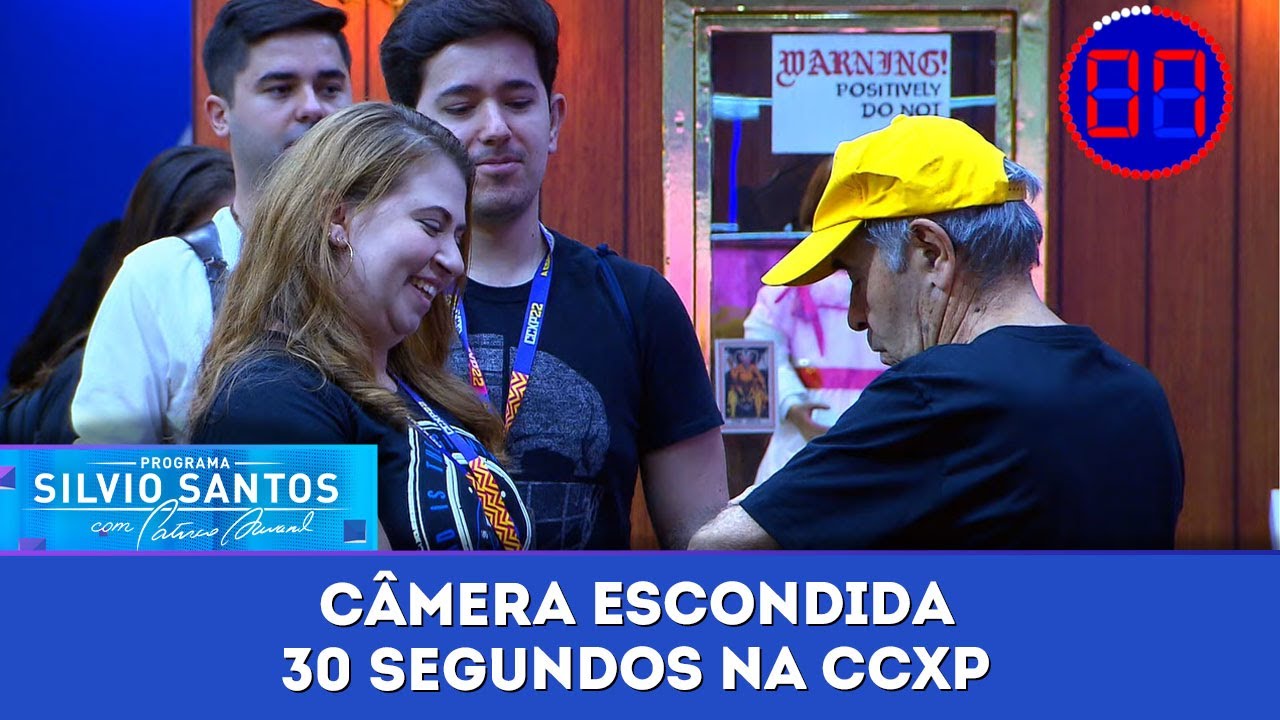 30 Segundos na CCXP | Câmeras Escondidas (09/07/23)