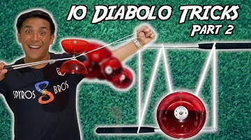 Learn 10 Diabolo Tricks in 10 Minutes Pt. 2 (Beginners) | Diabolo Tutorial #2