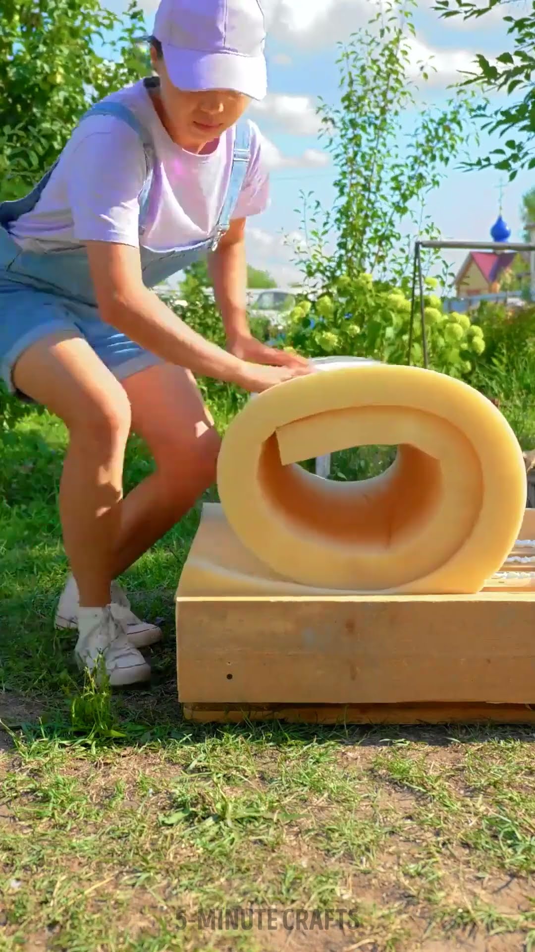 Build your own $100 swimming pool! #backyard #swimmingpool #outdoordecor