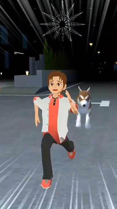 Mian menekan tombol dan anjing itu datang.😨😱 #sakuraschoolsimulator #viralshortvideo #scaryshorts