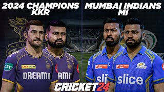 Can MI Beat IPL 2024 Winners KKR? | Cricket 24 screenshot 5