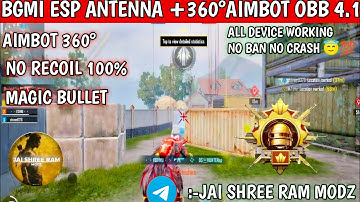 BGMI 4.1 AIMBOT OBB | BGMI 4.1 NO RECOIL CONFIG | BGMI NO RECOIL CONFIG FILE [ 100% Safe No Ban ]