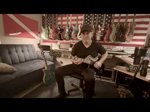 Scott Van Zen Gary Moore Pink Floyd Style Jam