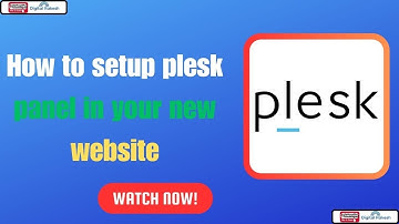 How to setup plesk panel in your new website | Setup Domain