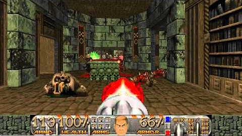 DooM II - Community Chest 4: Ultra-Violence Playthrough - Inner Fear (MAP10)