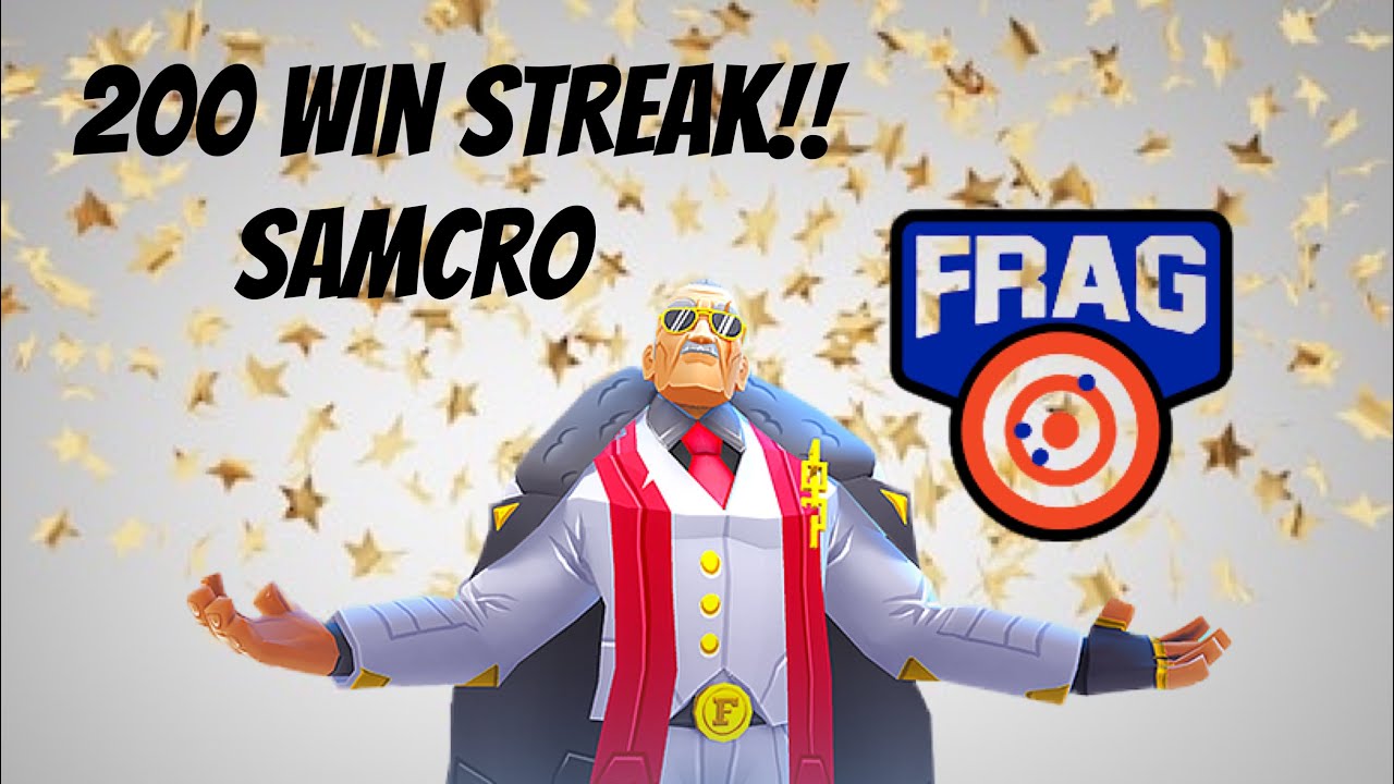 #Frag 200 WIN STREAK! Boss and Ollie unlocked! - YouTube