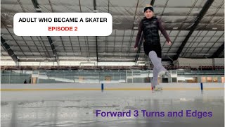 Adult who became a Skater. Episode 2: Starting your 3 turn.