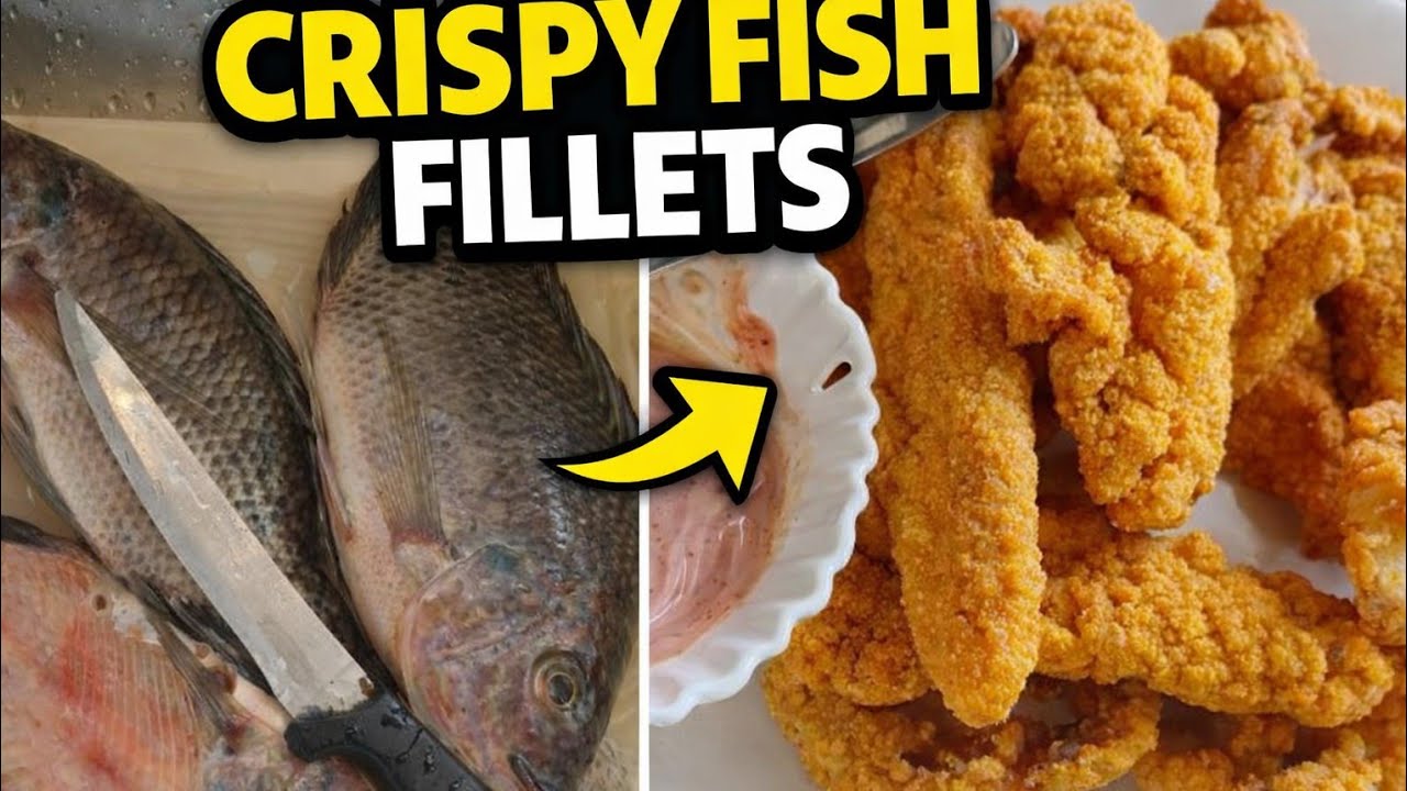 Crunch Filets Crispy Fish Fillets From Scratch | From Whole Fish to Golden Crunch 😋 ...