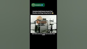 This Robot Mouth Can Actually Sing Like Humans 😱 #AI #Robotics #technology  #Science