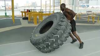 Tire Flipping Workout