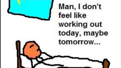 Man I don’t feel like working out today meme