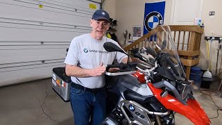 Installing Barkbusters On A Bmw R1200Gs
