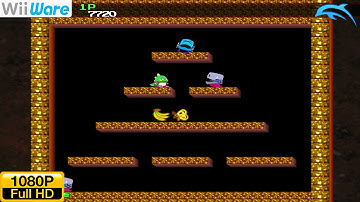Bubble Bobble Plus! - WiiWare Wii Gameplay 1080p (Dolphin GC/Wii Emulator)