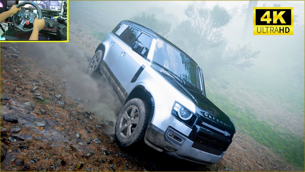 Forza Horizon 5 - Land Rover Defender 110X | RTX 3090 | Gameplay | Steering Wheel Logitech G29