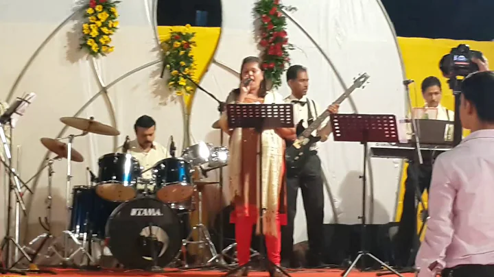 "Paila cumjav" sung by Clerancia Jacinto.