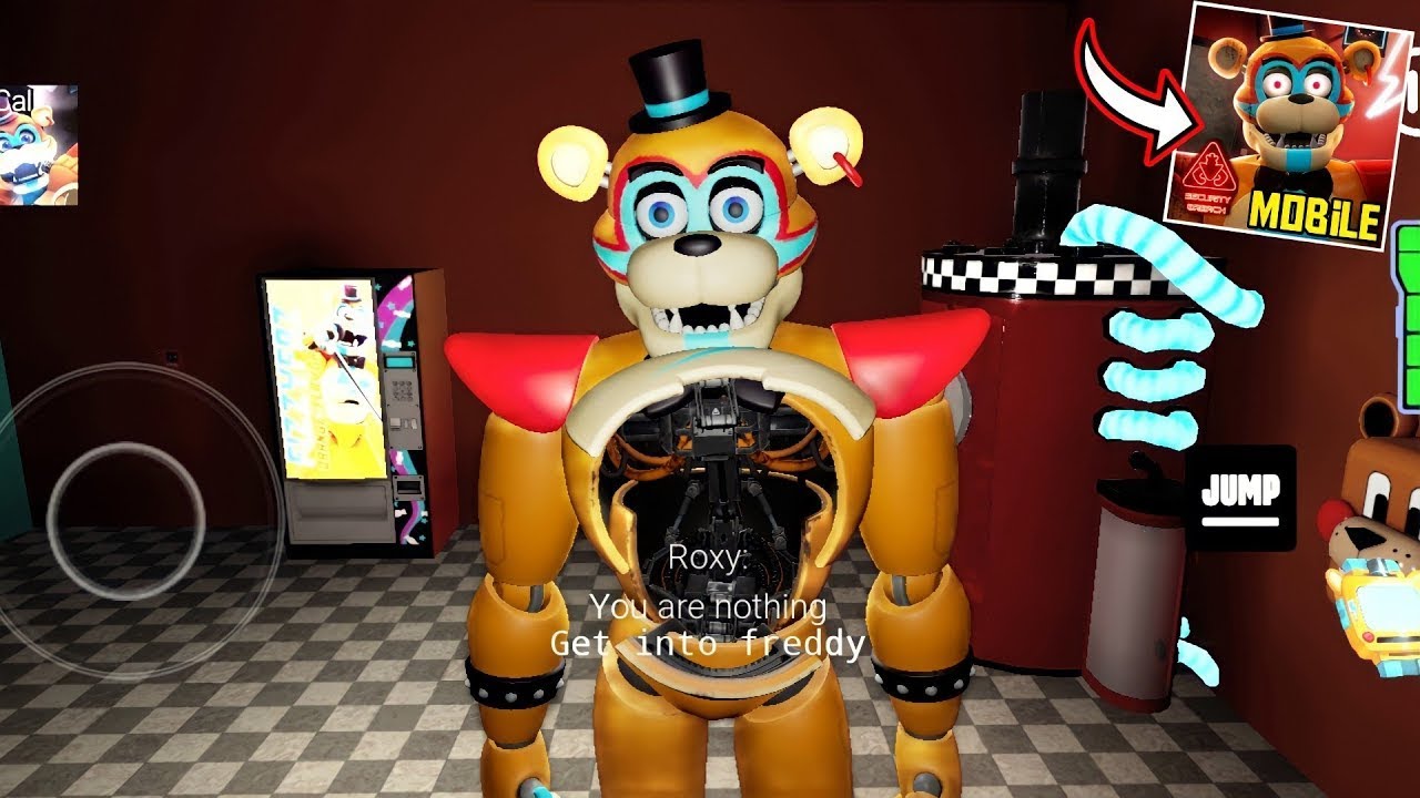 LIKE👍, FIVE NIGHTS AT FREDDY'S: SECURITY BREACH, MOBILE VERSION, WITH  GAMEPLAY