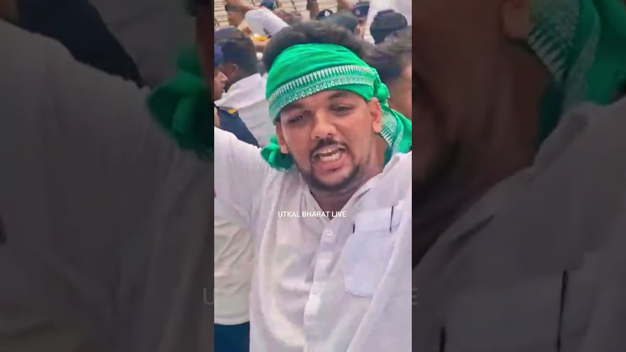 BJD Protest on FM College Case Balasore! Resignation of the CM! MohanCharanMajhi! 