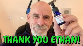 Tincture from fellow chili head, Ethan! Thank you and Merry Christmas!