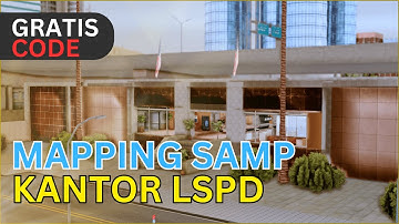 AKU MEMBUAT KANTOR LSPD GTA SA JADI SEPERTI GTA 5, BISA DIMASUKIN? - GTA SA MAPPING