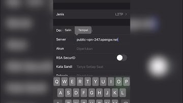 Cara Setting VPN iPhone Tanpa Aplikasi | TERBARU