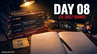 A Day in the Life of a JEE 2027 Aspirant 🥰 | Jee 2027 Diaries | Day - 08 | Lakshay jee 2027