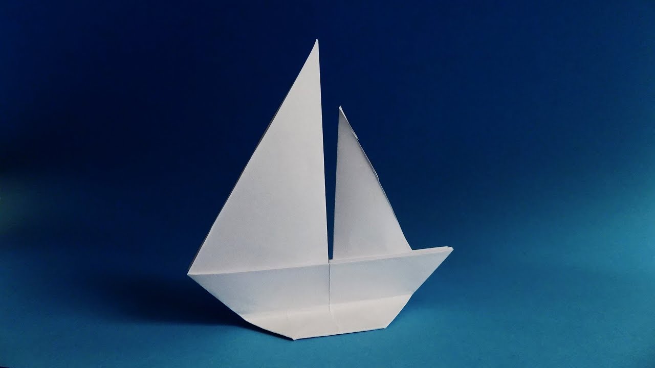 sailboat origami video