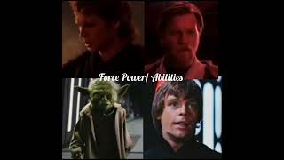 Anakin Vs Obi Wan Vs Luke Vs Yoda