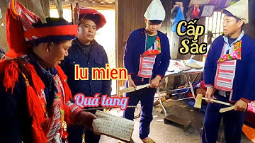 Lễ cấp sắc dao đỏ |A pú