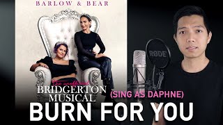 Video thumbnail of "Burn For You (Simon Part Only - Karaoke) - The Unofficial Bridgerton Musical"