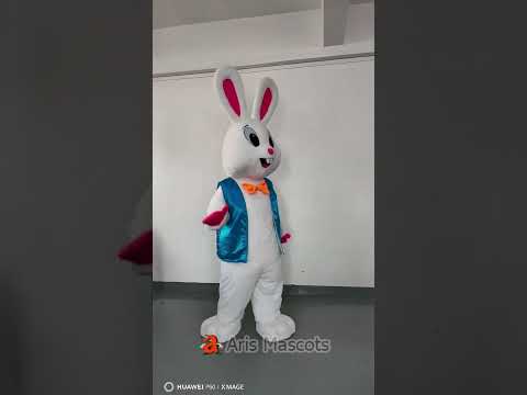 Full Body Furry Mascot Rabbit Costume For Adults Easter Bunny Suit