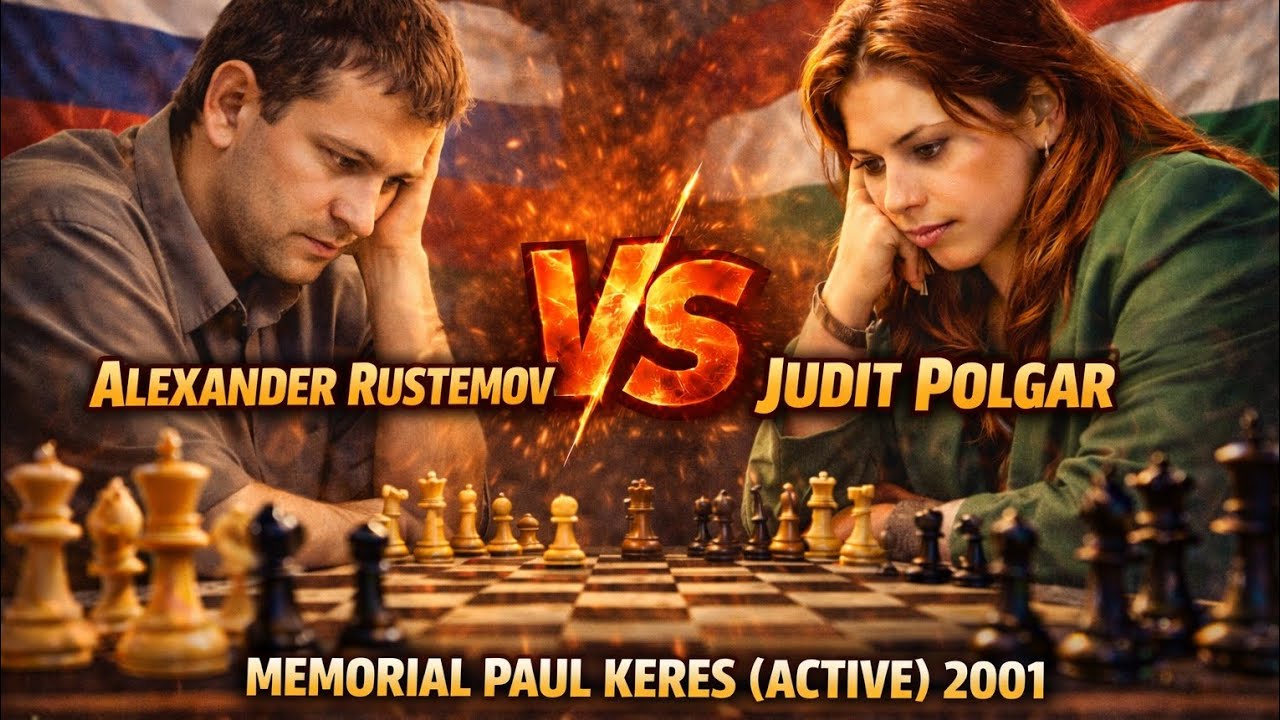 Alexander Rustemov vs Judit Polgar Paul Keres Memorial 2001 | 73-Move ...