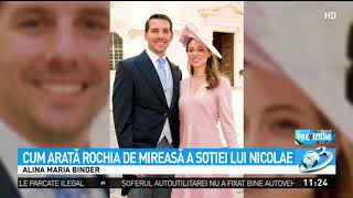 Informații noi din culisele nunții anului. Fostul principe Nicolae și Alina Binder au dezvăluit