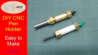 DIY CNC Pen Holder - CNCnutz Episode 250